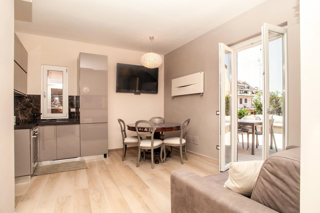 Spanish Steps Design Penthouse With Terrace ローマ エクステリア 写真